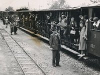 Kolodvor Samoborčeka, ulica Kate Dumbović (današnja ulica Božidara Adžije) oko 1960. godine